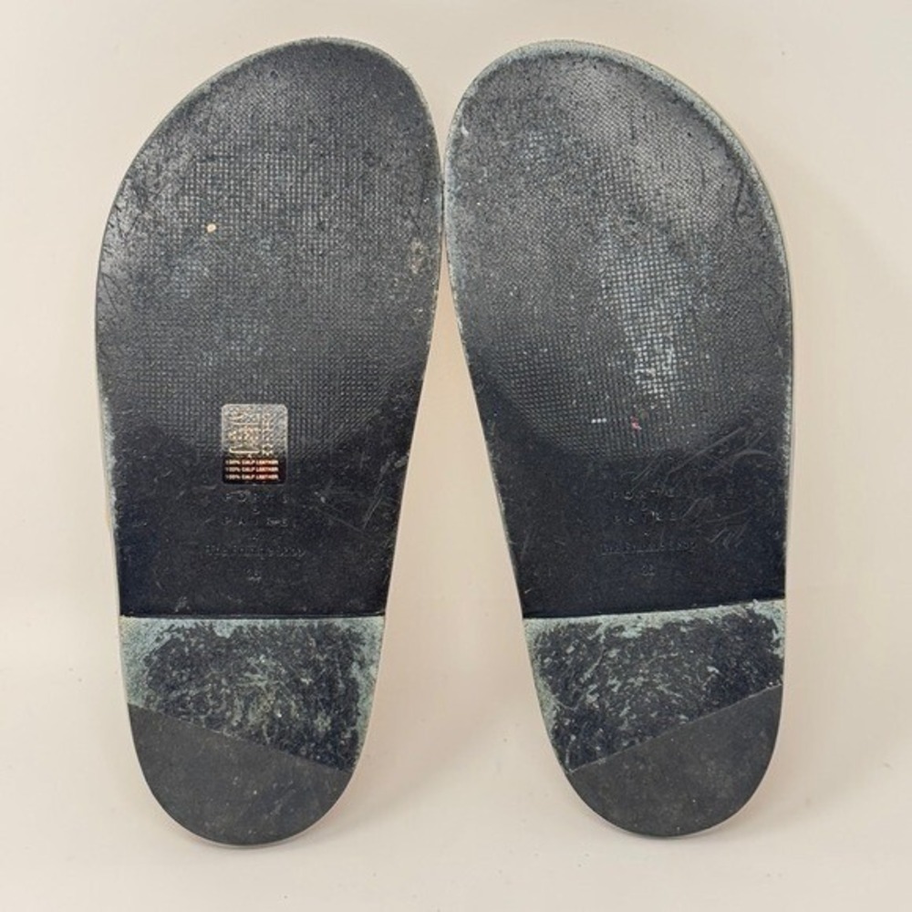 Porte & Paire x The Frankie Shop Leather Mules size 36 - Picture 10 of 11